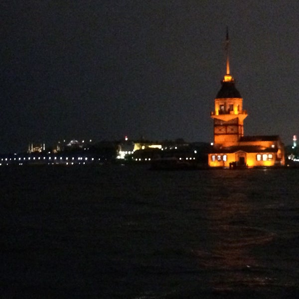 Photo taken at Maiden&#39;s Tower by Umut H. on 11/29/2015