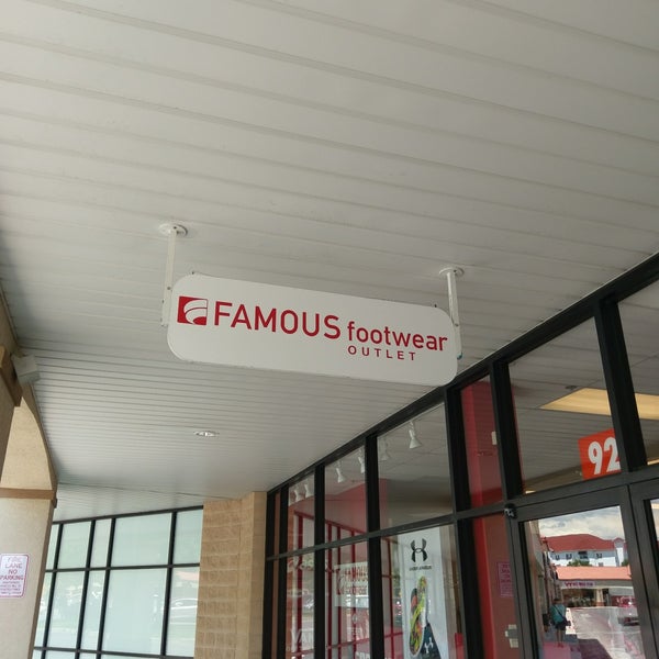 Famous footwear store tanger outlets