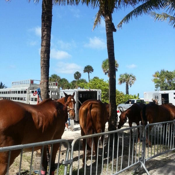 Foto diambil di Miami Beach Polo World Cup oleh Paulinacasado O. pada 4/26/2013