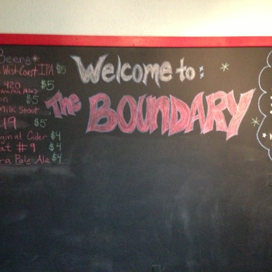 Photo taken at The Boundary American Grille &amp; Tavern by Donald F. on 10/22/2012