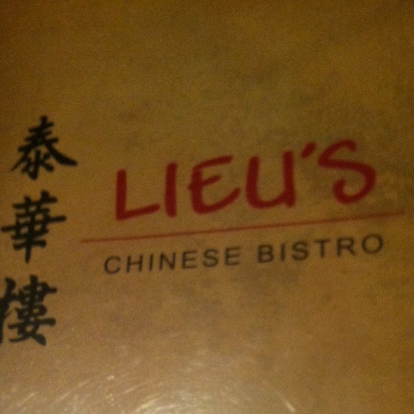 Photo taken at Lieu&#39;s Chinese Bistro by Lisa on 2/20/2014