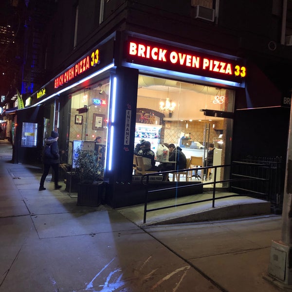 toespraak Baby Slechte factor Brick Oven Pizza 33 - Rose Hill - 527 Avenue of the Americas