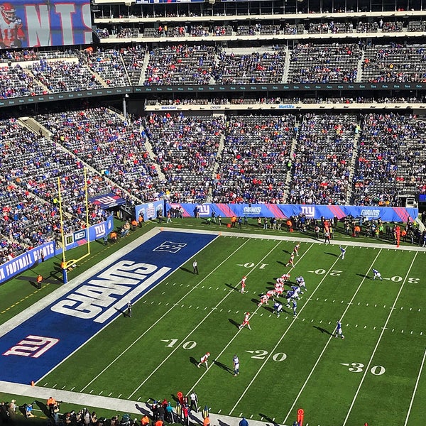 Снимок сделан в MetLife Stadium пользователем Jeff S. 11/19/2017