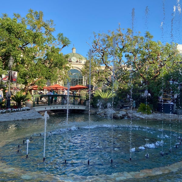 The Grove Water Fountain MidCity West Los Angeles, CA
