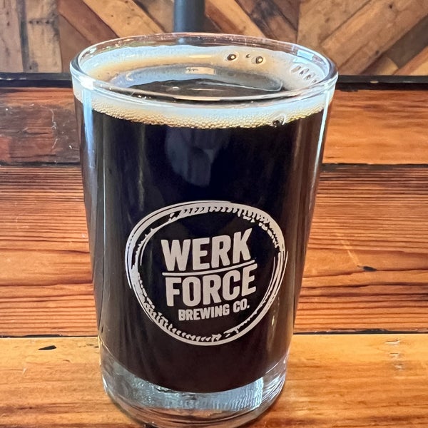 Photo taken at Werk Force Brewing Co. by Tony O. on 3/9/2023