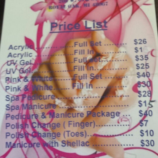 Royal Oak Nails Downtown Royal Oak 208 W 6th St