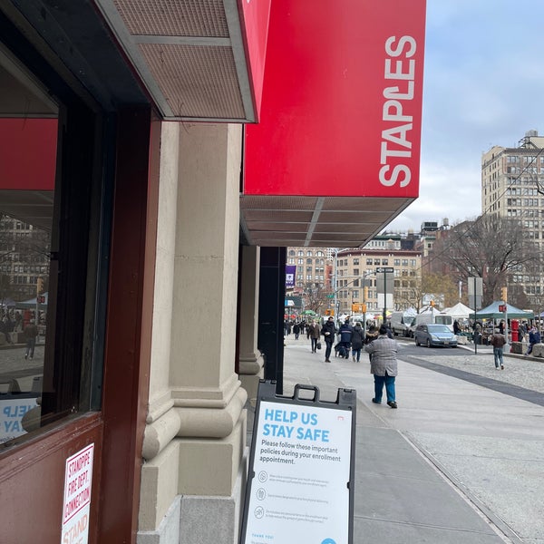 Photos at Staples Paper / Office Supplies Store in Union Square