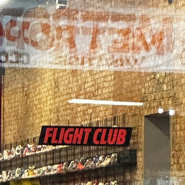 Photo taken at Flight Club by Glenn D. on 10/27/2022