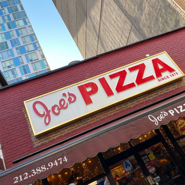 Joe's Pizza em Manhattan, Nova Iorque, Estados Unidos da América