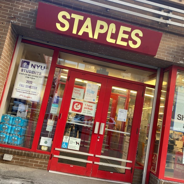 Staples broadway on sale