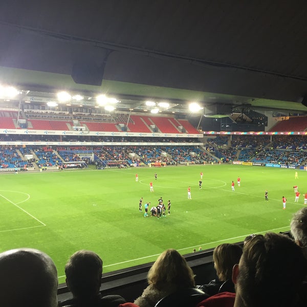 Photo taken at Ullevaal Stadion by Føkk F. on 8/31/2016