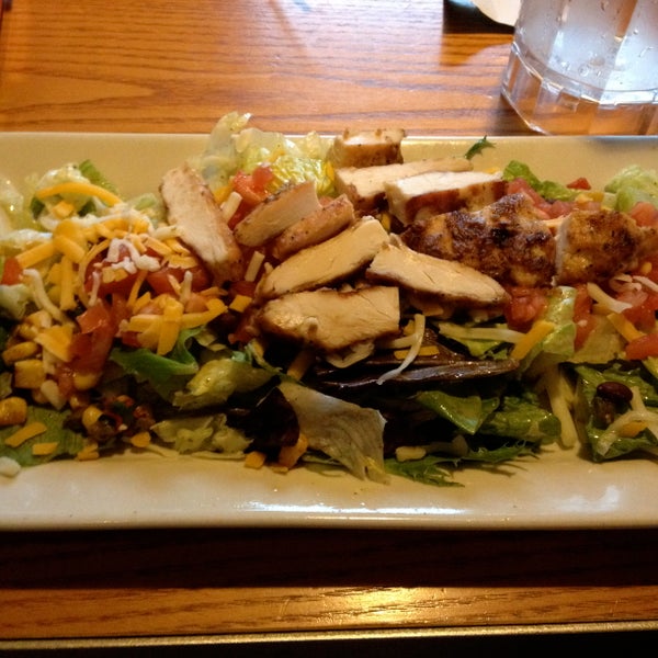 I had the Grilled Chicken Salad for dinner as a main dish!