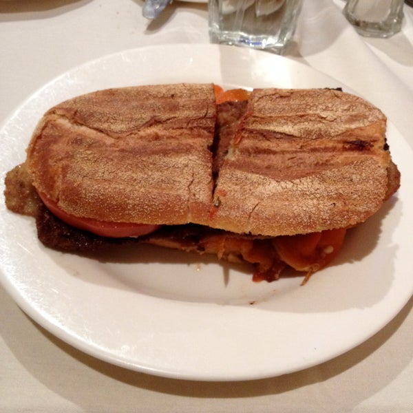 I had the Eggplant Panini for a light dinner for the Holiday Season!