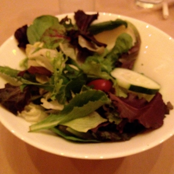 I had the Moca Garden Salad for a starter!