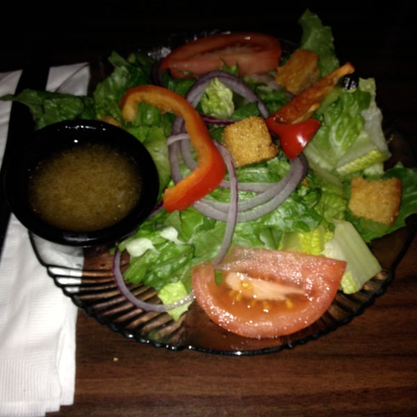 I had the Tossed Salad for a Starter!