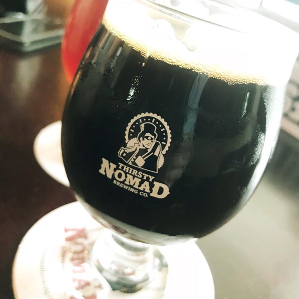 Photo taken at Thirsty Nomad Brewing Co. by Matthew M. on 4/15/2018