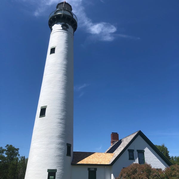 Photo taken at New Presque Isle Lighthouse by Stephanie L. on 7/4/2019