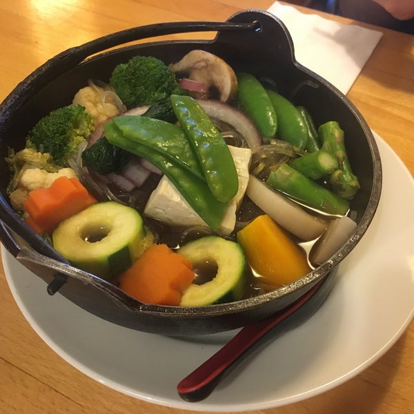 Photo taken at Cha-Ya Vegetarian Japanese Restaurant by Carrie C. on 8/13/2018