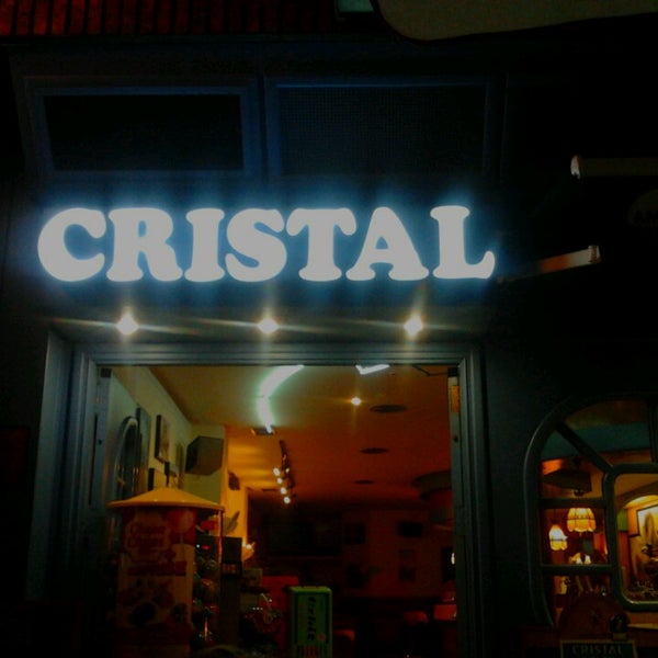 Photo taken at Café Bar Cristal by Rafina G. on 6/14/2013