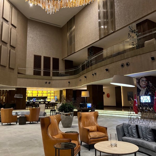 Photo taken at Sheraton Grand Samsun Hotel by Adem U. on 10/3/2022