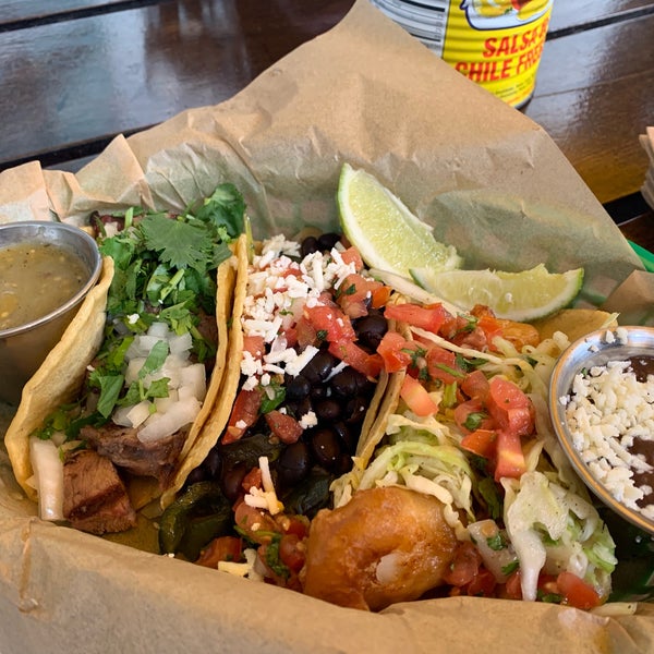 Photo taken at Uno Dos Tacos by Sharon P. on 5/7/2019
