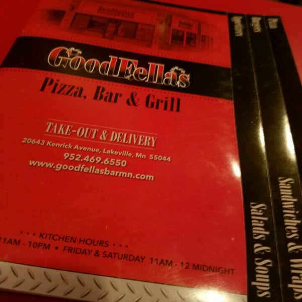 Goodfellas Pizza, Bar And Grill 17 tips from 289 visitors