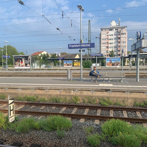 Bahnhof FrankfurtHöchst Bahnhof in Höchst