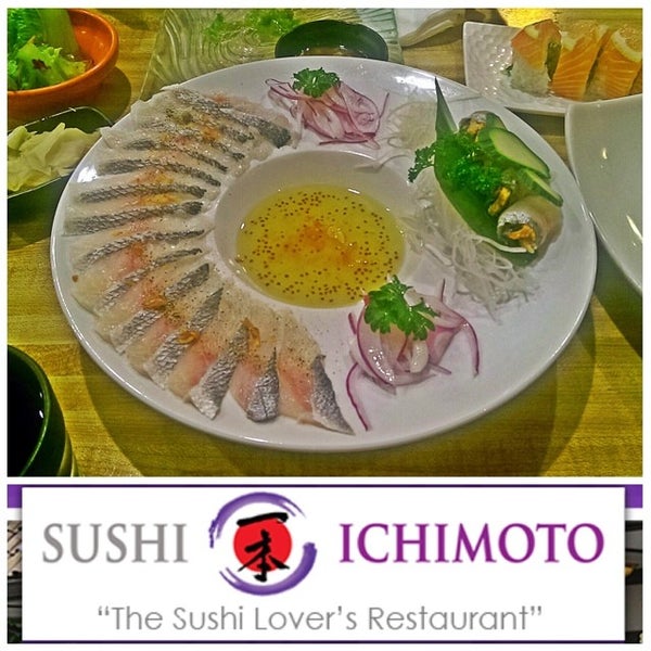 Photo taken at Sushi Ichimoto by Kenny T. on 7/8/2014