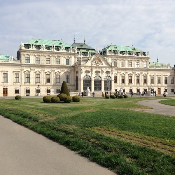 Photo taken at Upper Belvedere by Andrey Z. on 4/28/2013