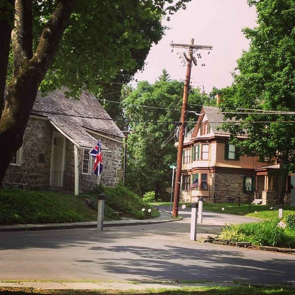 Photo taken at Historic Huguenot Street by Taylor S. on 6/21/2014