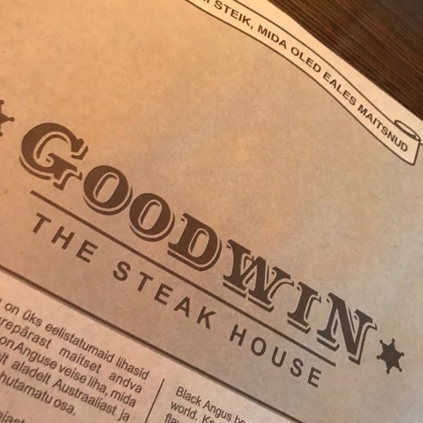 Foto tirada no(a) GOODWIN Steak House por Tero H. em 8/19/2017