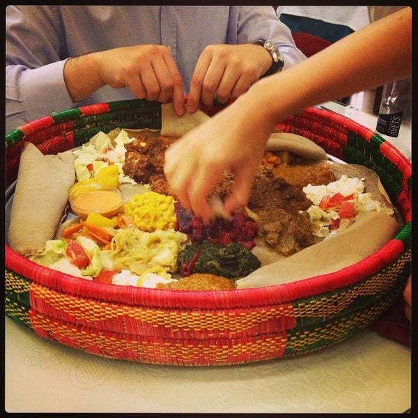 Photo taken at Restaurante Etiope NURIA by Bella D. on 10/9/2014