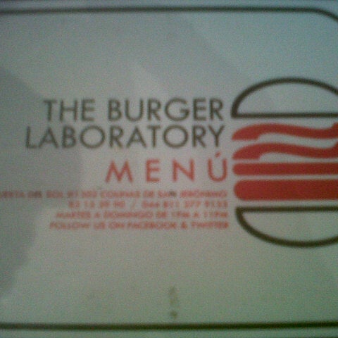 Photo taken at The Burger Laboratory by Paris S. on 12/18/2012