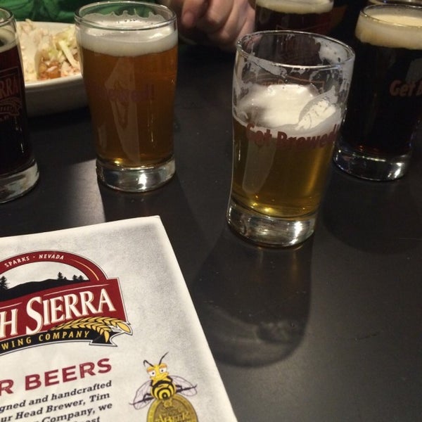 Photo taken at High Sierra Brewing Company by Josh M. on 5/13/2015