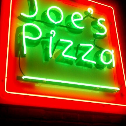 Photo taken at Joe&#39;s Pizza Buy the Slice by Cassie W. on 10/8/2012