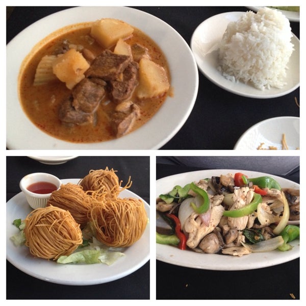 Photo taken at Sawatdee Thai Restaurant by Nora G. on 5/19/2014