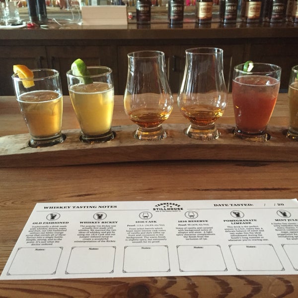 What a fun place to try the "first legal distilled whiskey in Tennessee in 100 years"!