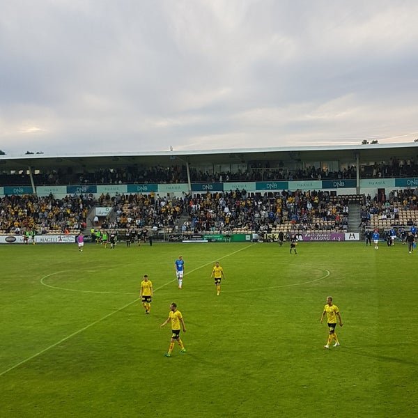 Photo taken at Åråsen Stadion by Elin S. on 8/5/2018