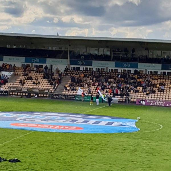 Photo taken at Åråsen Stadion by Elin S. on 5/19/2019