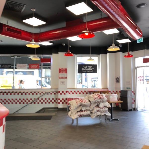 Photo taken at Five Guys by Niels K. on 7/27/2018