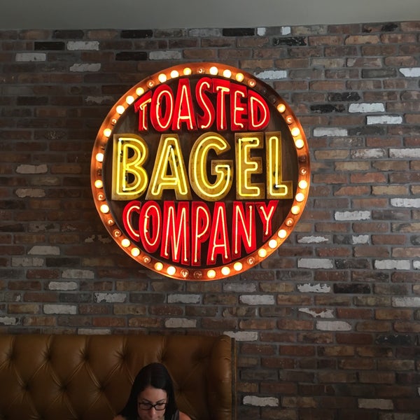 Photo taken at Toasted Bagelry &amp; Deli by Petie P. on 3/5/2016