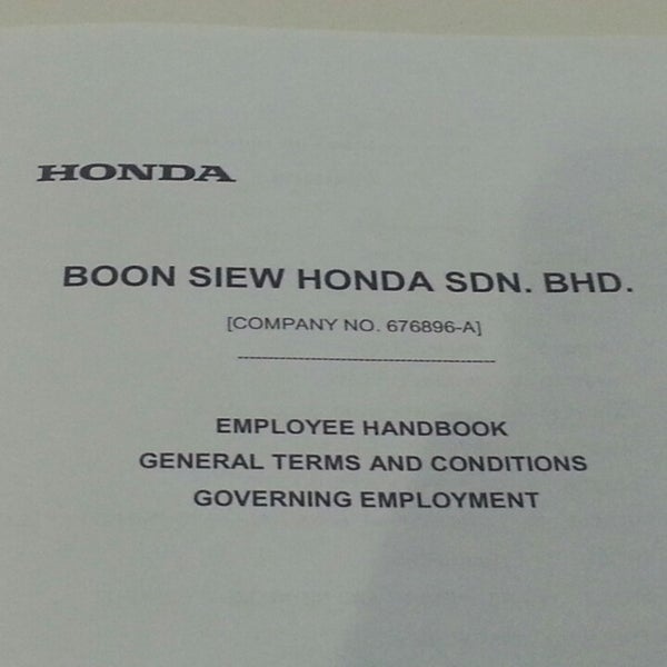 Fotos bei Boon Siew Honda Sdn Bhd (Batu Kawan) - Fabrik
