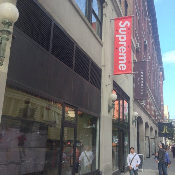 Supreme NY Clothing Store in New York