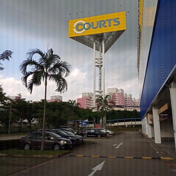 Carpark Courts Megastore Tampines Courts Megastore