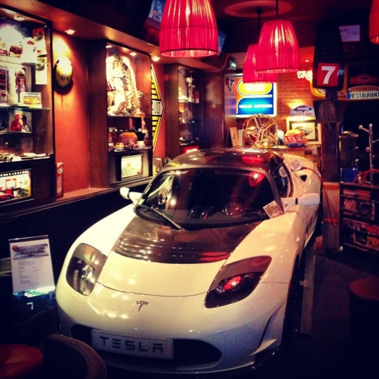 Photo taken at Auto Passion Café by Isabelle S. on 9/19/2012
