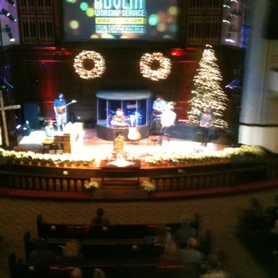 Photo taken at Munger Place Church by Curt V. on 12/2/2012