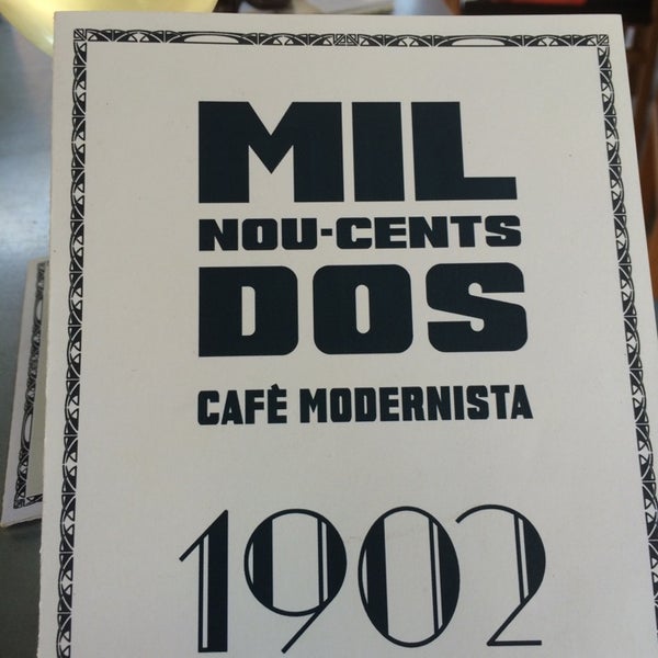 Photo taken at 1902 Cafè Modernista by Igor P. on 7/13/2014