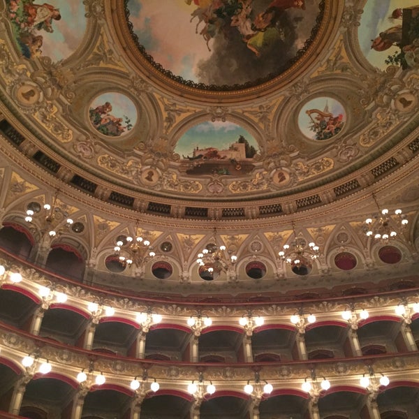 Photo taken at Teatro Massimo Bellini by Adriano T. on 1/5/2017