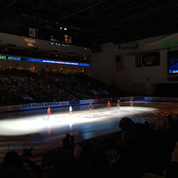 Photo taken at Orleans Arena by まあぼ on 10/19/2019