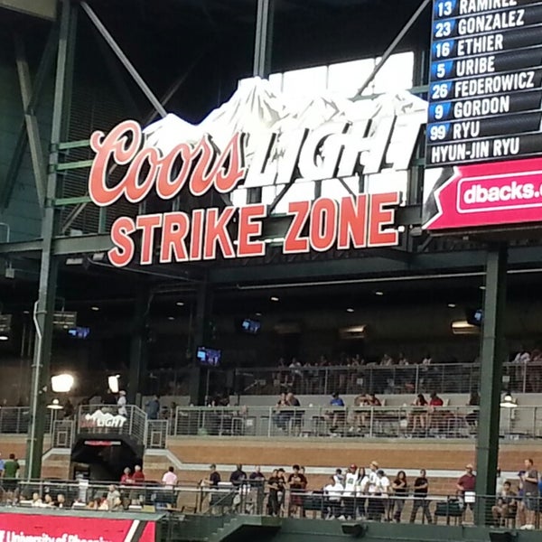 Photos at Coors Light Strike Zone at Chase Field Copper Square